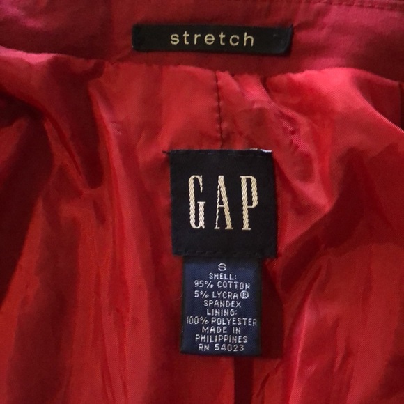 Gap red jacket for women size small - Picture 4 of 5